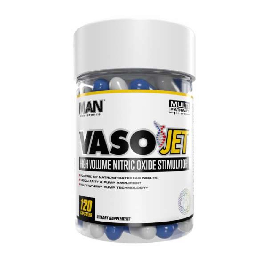 Pre-Workout * | Top 10 Man Sports Vasojet (120 Caps) Pre-Workout