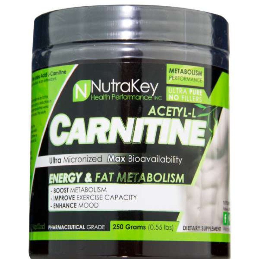 Fat Burners * | Best Reviews Of Amino Acids / Intraworkout Nutrakey Acetyl-L-Carnitine (250G)