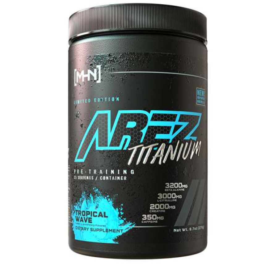 Pre-Workout * | Budget Modern Hardcore Nutrition Pre-Workout Mhn Arez Titanium