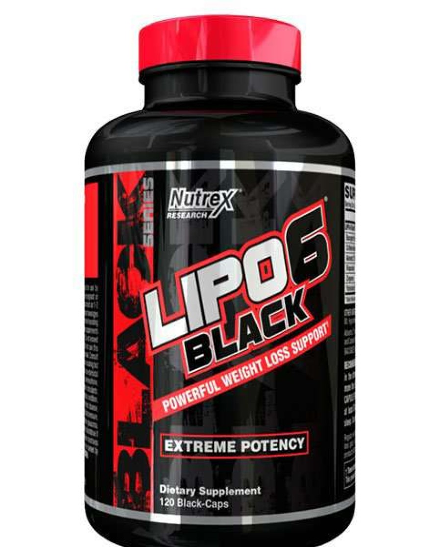 Fat Burners * | Best Pirce Nutrex Lipo-6 Black