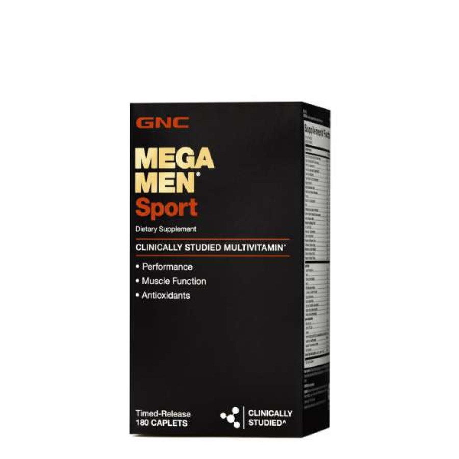 Vitamins & Minerals * | Best Reviews Of Gnc Mega Men Sport (180 Caps) Multivitamins