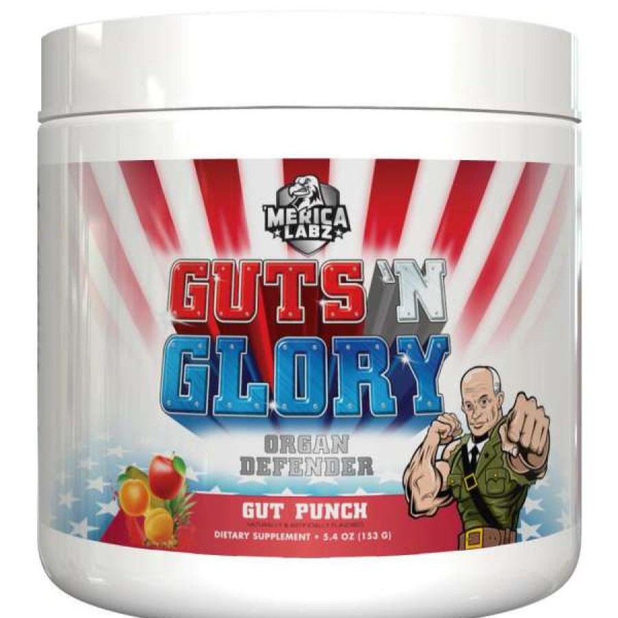 Vitamins & Minerals * | Outlet Merica Labz Guts N Glory Liver & Organ Support