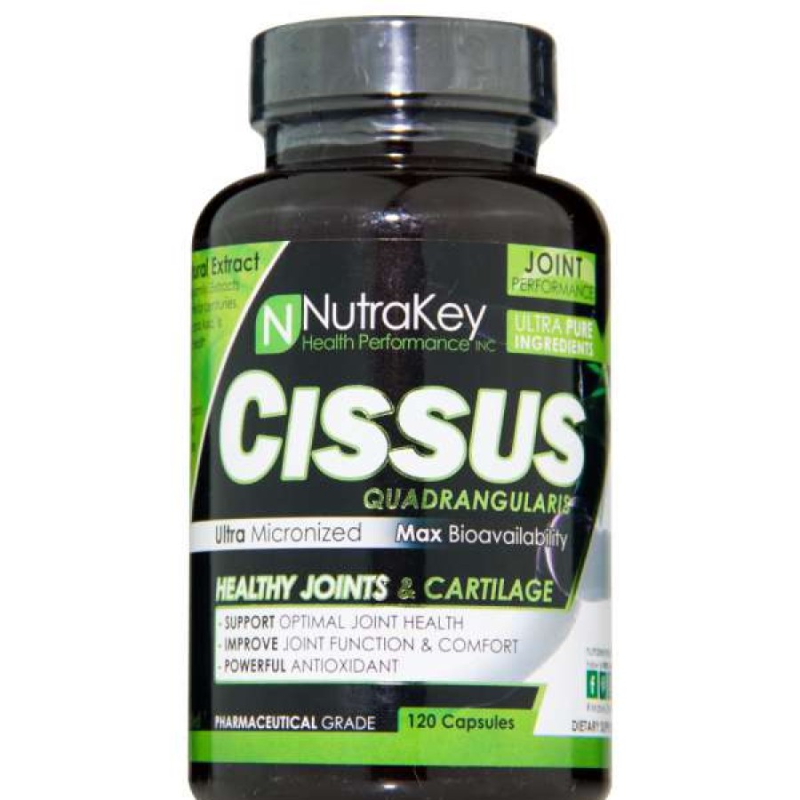 Vitamins & Minerals * | Discount Vitamins & Minerals Nutrakey Cissus Quadrangularis (120 Caps)