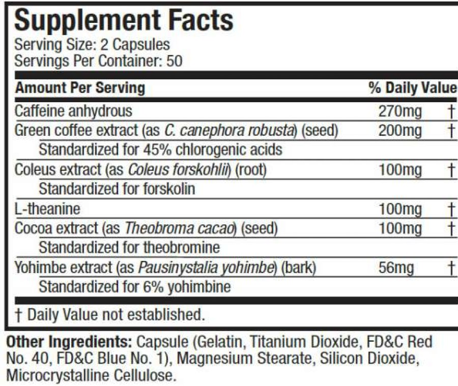 Fat Burners * | Brand New Fat Burners Muscletech Hydroxycut Hardcore Elite