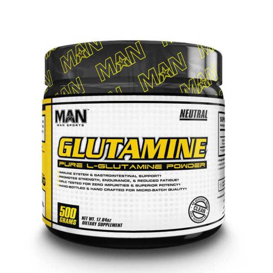 Amino Acids / Intraworkout * | Best Deal Suppz Man Sports Glutamine 500G Neutral