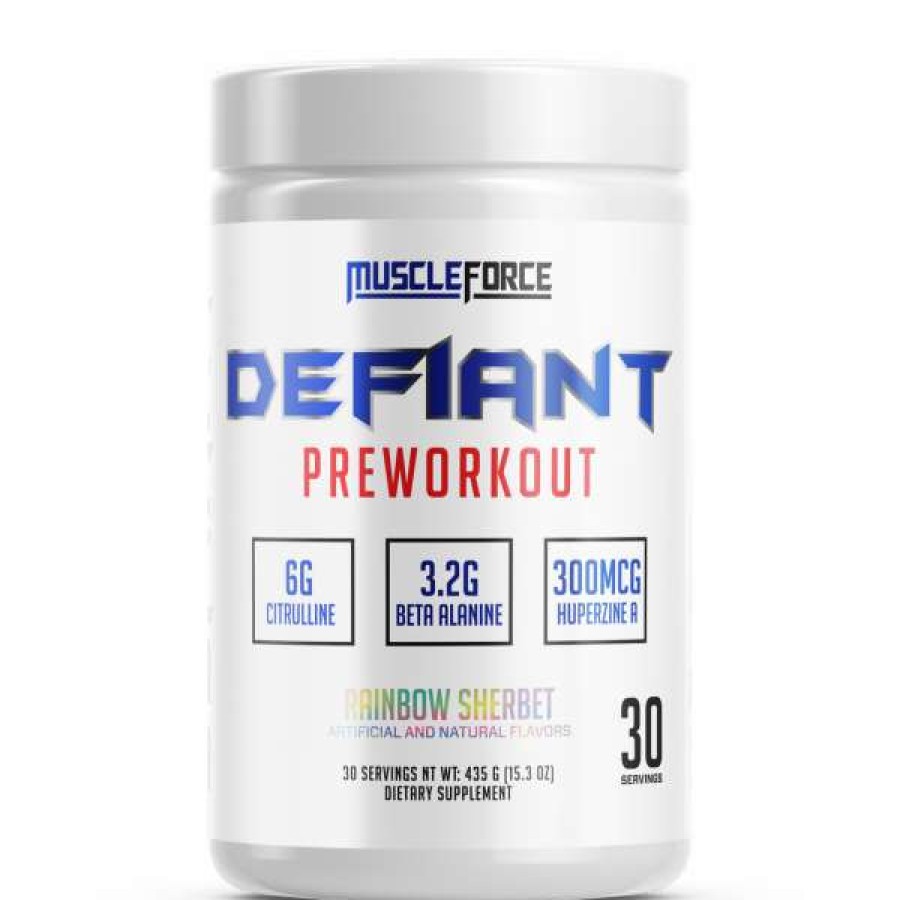 Pre-Workout * | Discount Muscleforce Defiant Preworkout Pre-Workout