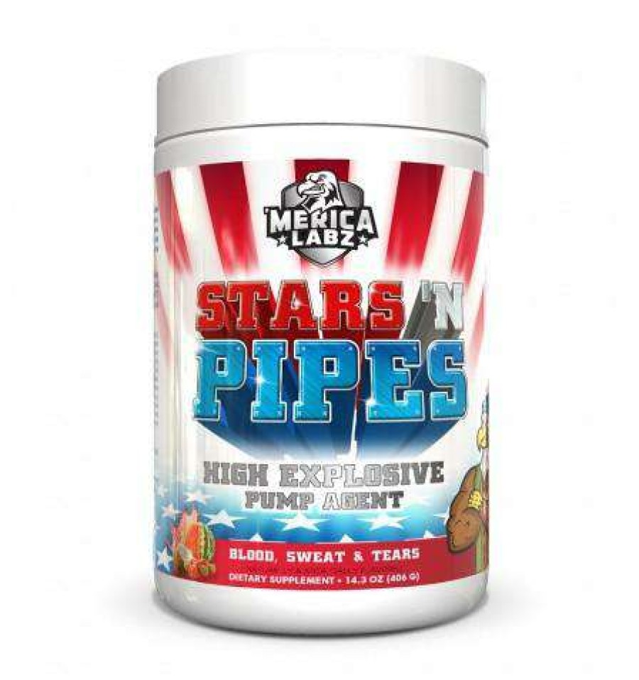 Pre-Workout * | Cheapest Merica Labz Stars 'N Pipes