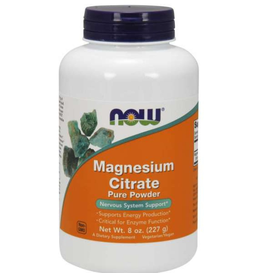 Vitamins & Minerals * | Brand New Now Magnesium Citrate Vitamins & Minerals