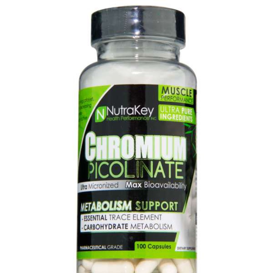 Vitamins & Minerals * | Deals Vitamins & Minerals Nutrakey Chromium Picolinate (100 Caps)