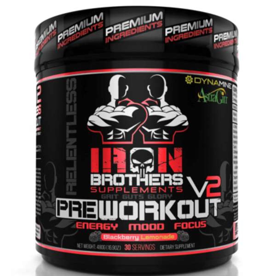 Pre-Workout * | Brand New Iron Brothers Relentless V2 Pre-Workout