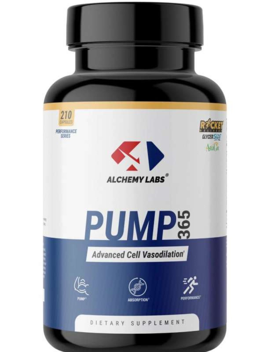 Pre-Workout * | Brand New Alchemy Labs Pump 365 (210 Caps) Pre-Workout