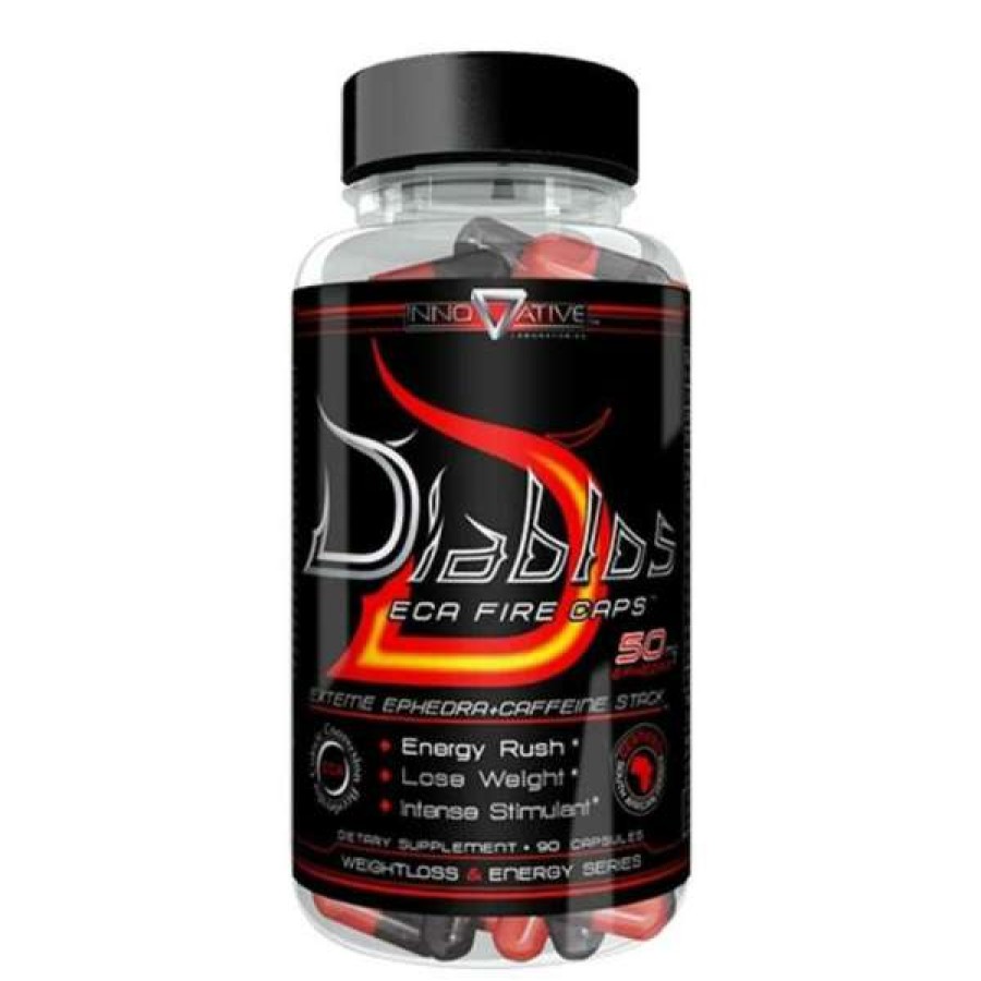 Fat Burners * | Best Pirce Fat Burners Innovative Labs Diablo Eca Fire (In Stock)