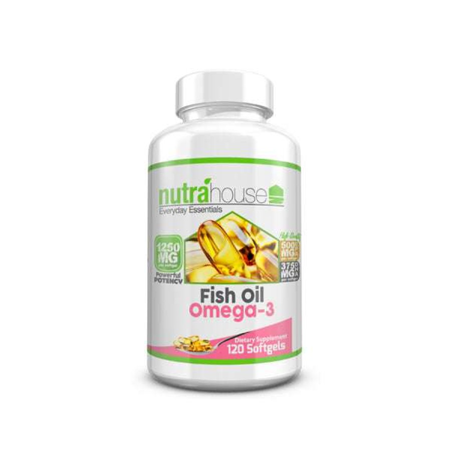 Vitamins & Minerals * | Best Reviews Of Nutrahouse Fish Oil (120 Softgels)