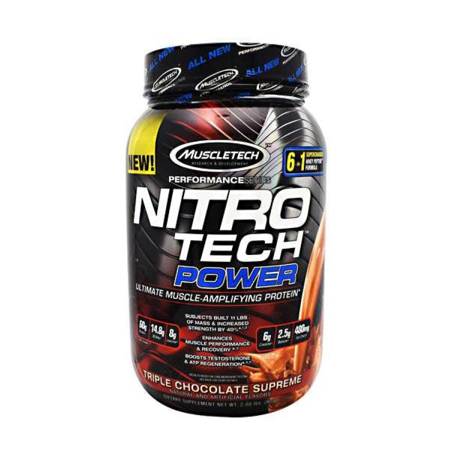 Protein * | Brand New Muscletech Nitro Tech Performance Series Power