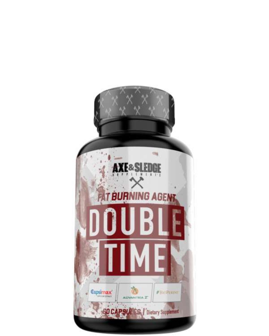 Fat Burners * | Cheapest Axe N Sledge Supplements Axe N Sledge Double Time (60 Caps) Fat Burners