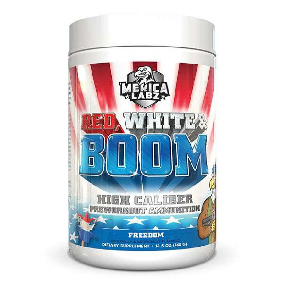 Pre-Workout * | Deals Merica Labz Red White & Boom