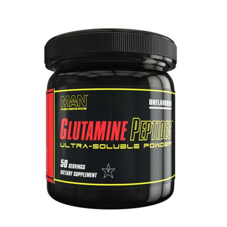 Amino Acids / Intraworkout * | Brand New Man Sports Glutamine Peptides (50 Servings)