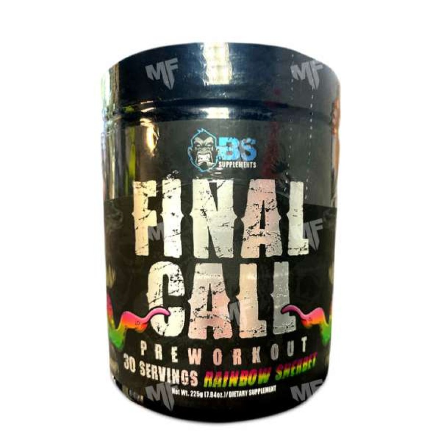 Pre-Workout * | Top 10 Bs Supplements Final Call Pre-Workout