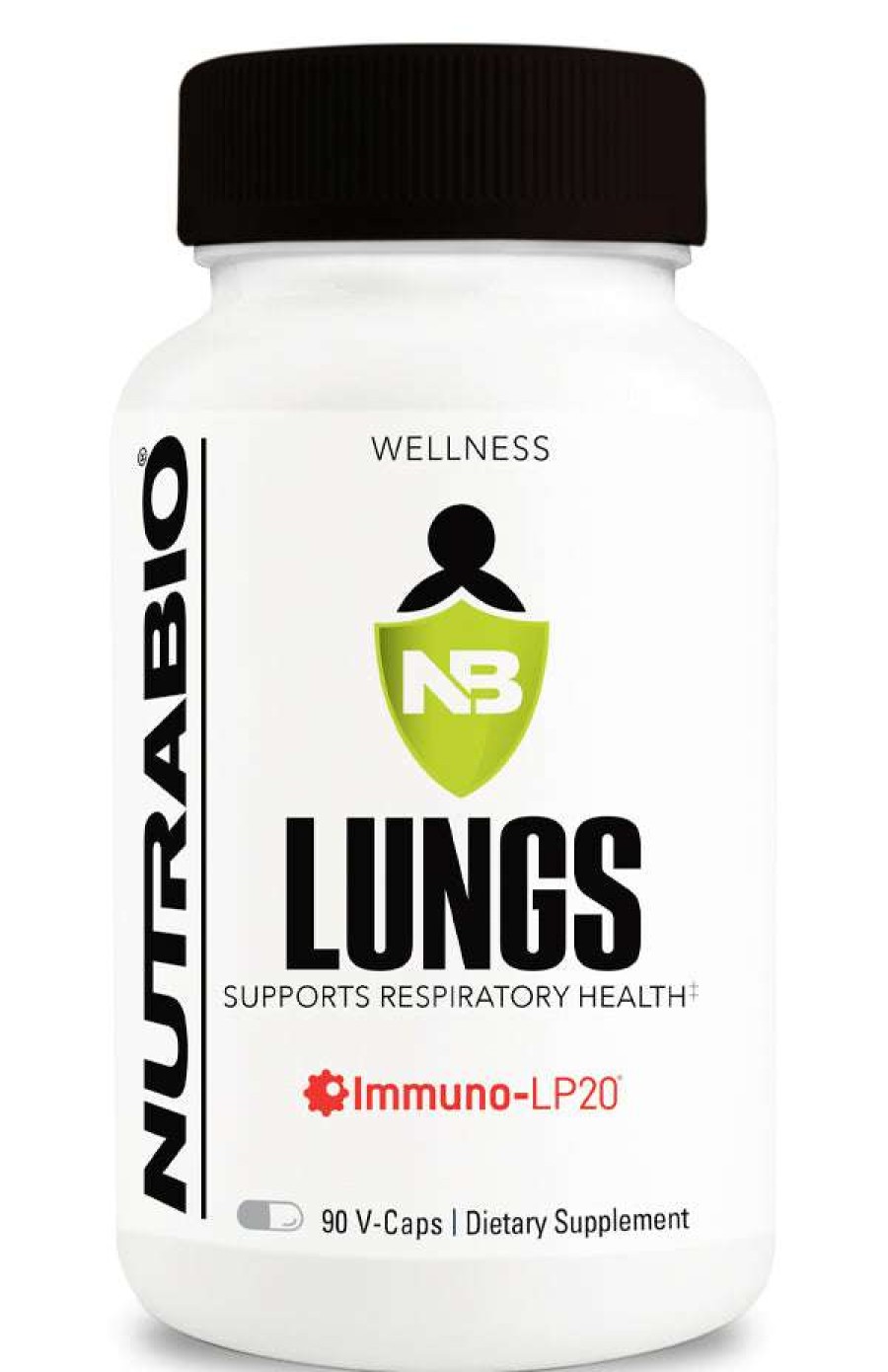 Vitamins & Minerals * | Best Reviews Of Nutrabio Lungs (90 Vcaps) Vitamins & Minerals