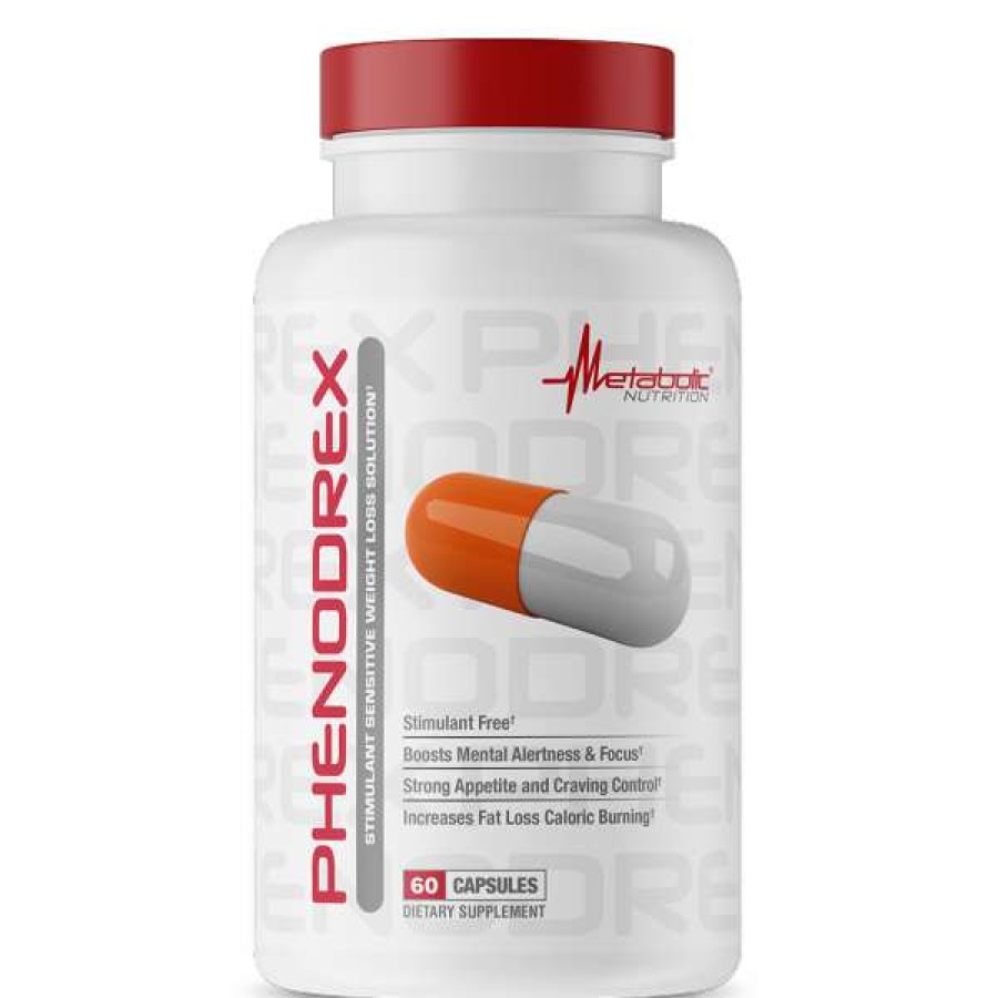 Fat Burners * | New Fat Burners Metabolic Nutrition Phenodrex (60 Caps)