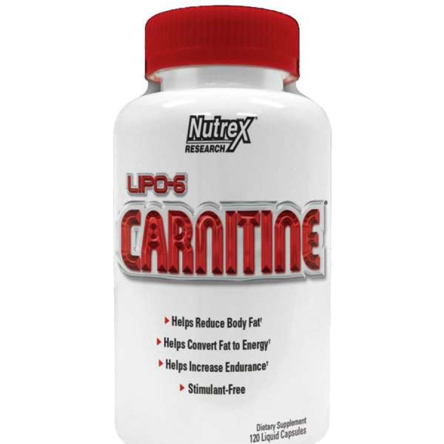 Fat Burners * | Outlet Nutrex Lipo-6 Carnitine (60 Caps)