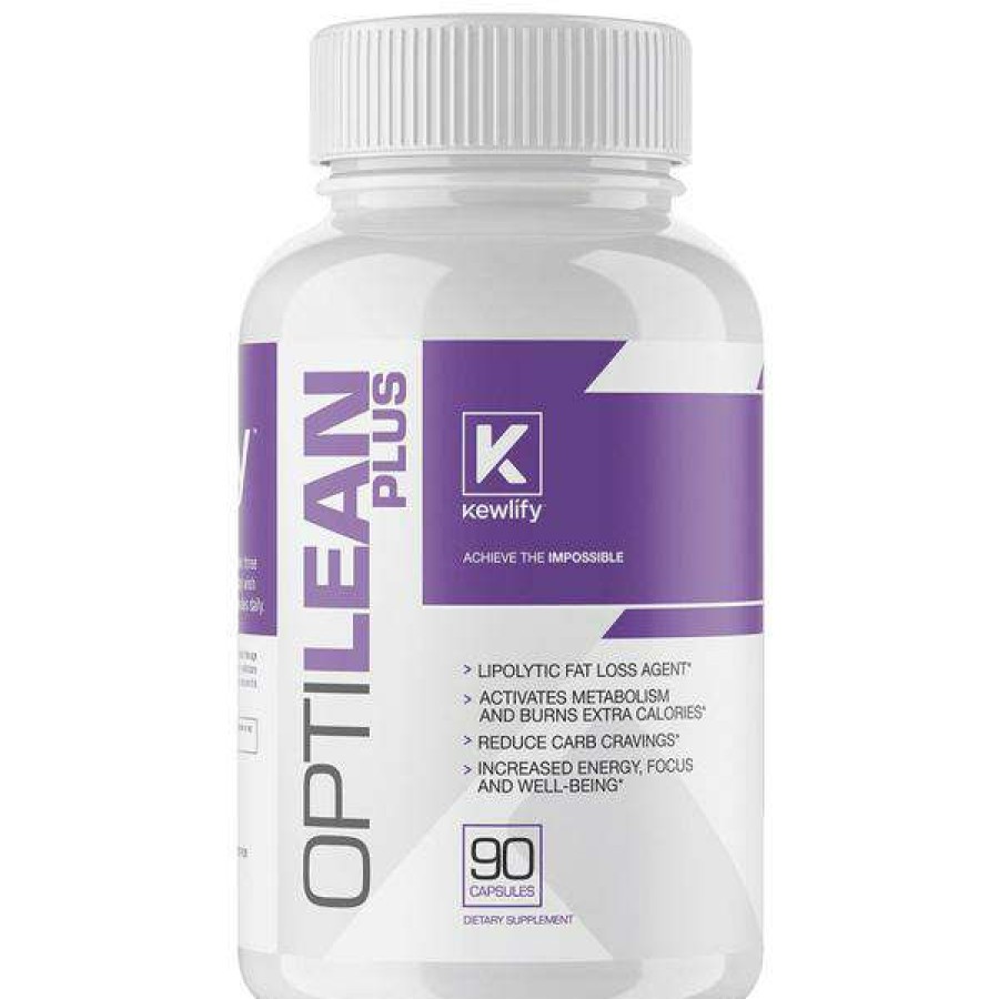 Fat Burners * | Best Pirce Fat Burners Kewlify Optilean Plus (90 Caps)