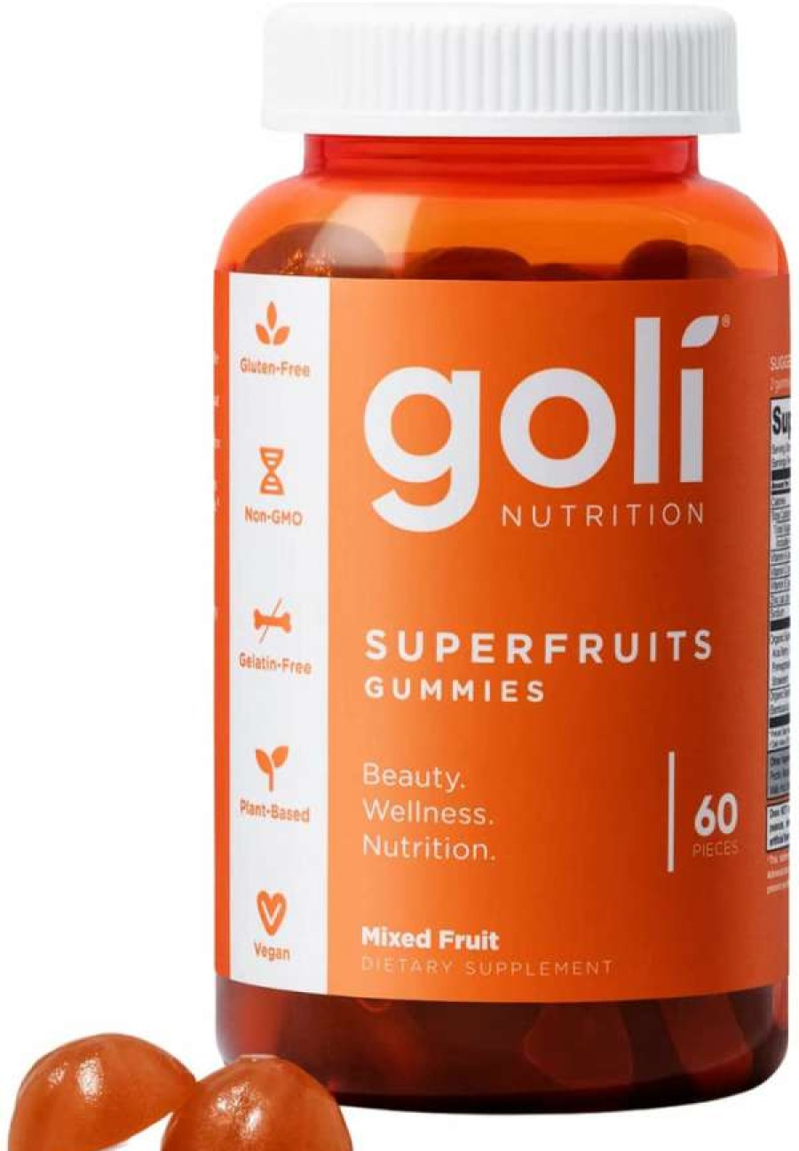 Vitamins & Minerals * | Best Deal Goli Nutrition Superfruits Gummies Vitamins & Minerals