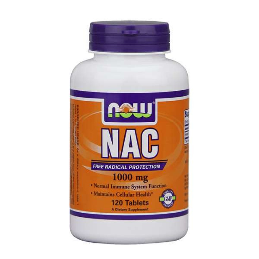 Vitamins & Minerals * | Promo Vitamins & Minerals Now Nac 1000Mg (120 Tabs)