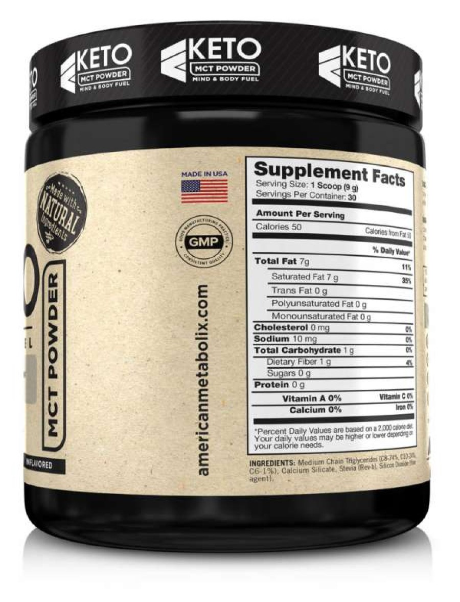 Fat Burners * | Discount American Metabolix Keto Mct Oil Powder