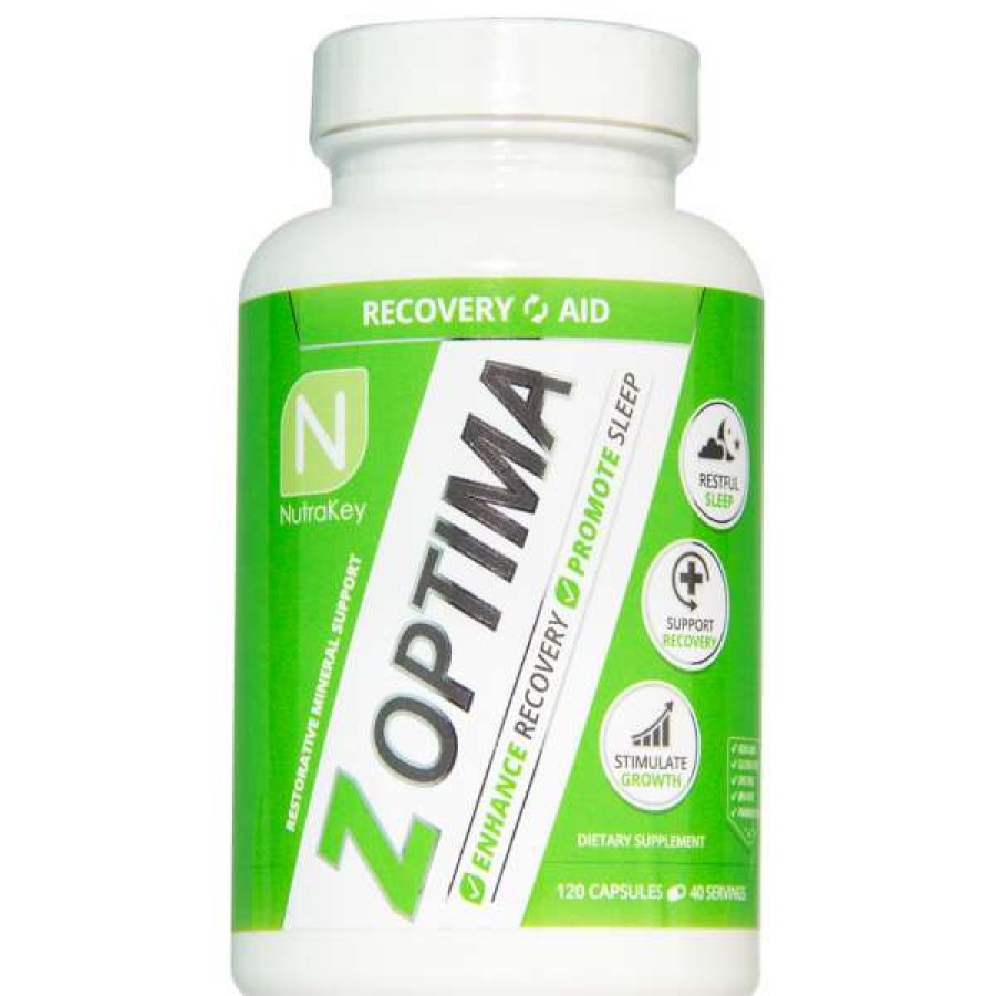 Vitamins & Minerals * | Best Pirce Vitamins & Minerals Nutrakey Z-Optima Zma (120 Caps)