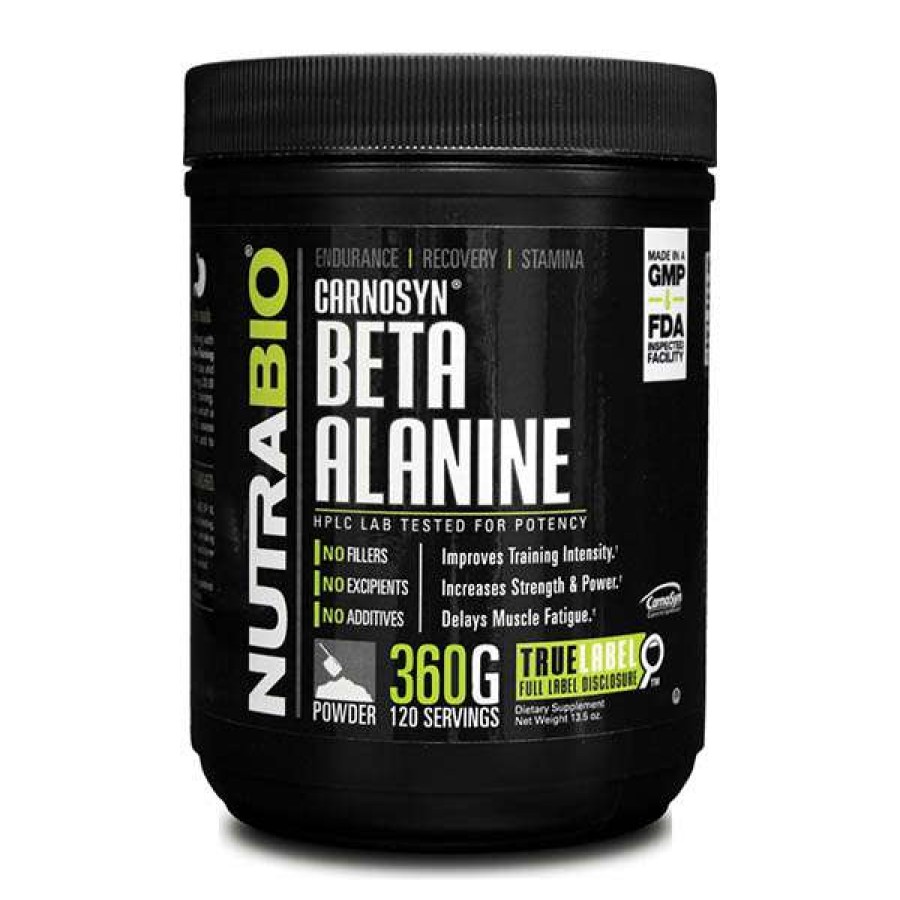 Amino Acids / Intraworkout * | Best Sale Nutrabio Beta Alanine (360G) Amino Acids / Intraworkout