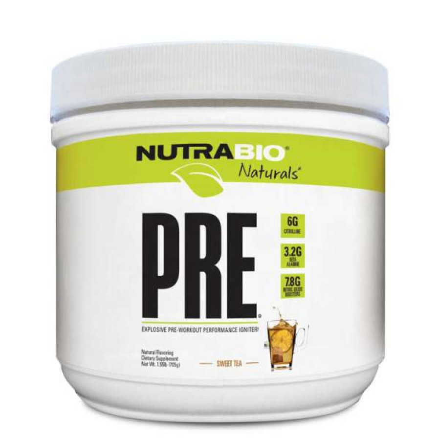 Pre-Workout * | New Nutrabio Naturals Pre