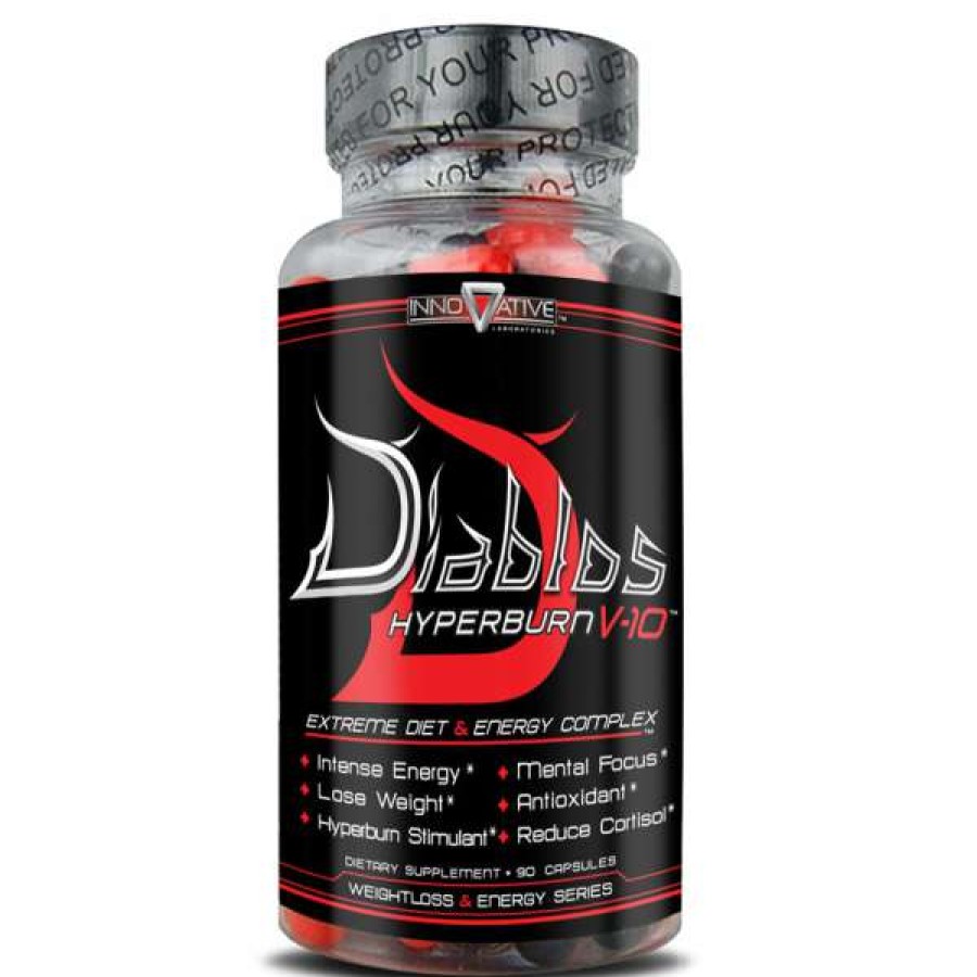 Fat Burners * | Best Sale Innovative Labs Diablo Hyperburn V-10 (90 Caps)