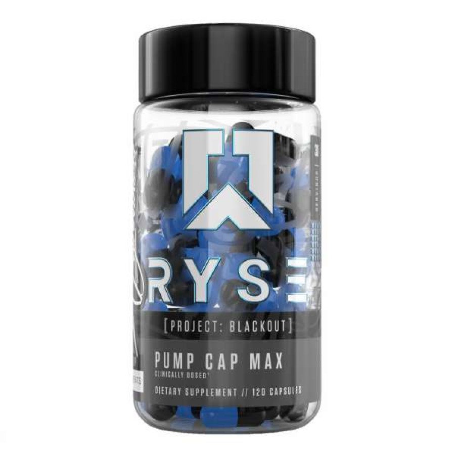 Pre-Workout * | Brand New Ryse Pump Cap Max (120 Caps) Pre-Workout