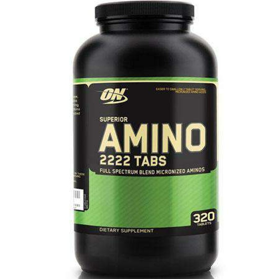 Amino Acids / Intraworkout * | Wholesale Optimum Nutrition Superior Amino 2222 (320 Tabs) (Exp 5/2020)