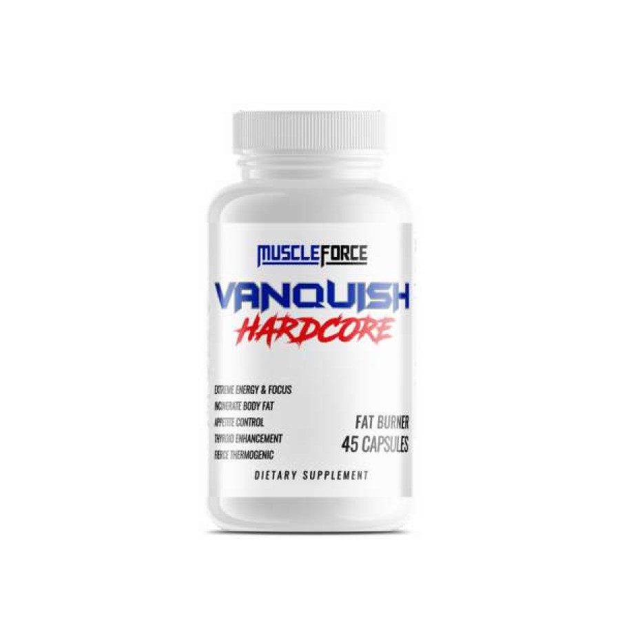 Fat Burners * | New Muscleforce Vanquish Hardcore 45Caps Fat Burners