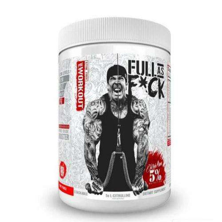 Pre-Workout * | Budget Rich Piana 5% 5% Nutrition Full As F*Ck (30 Servings) Pre-Workout