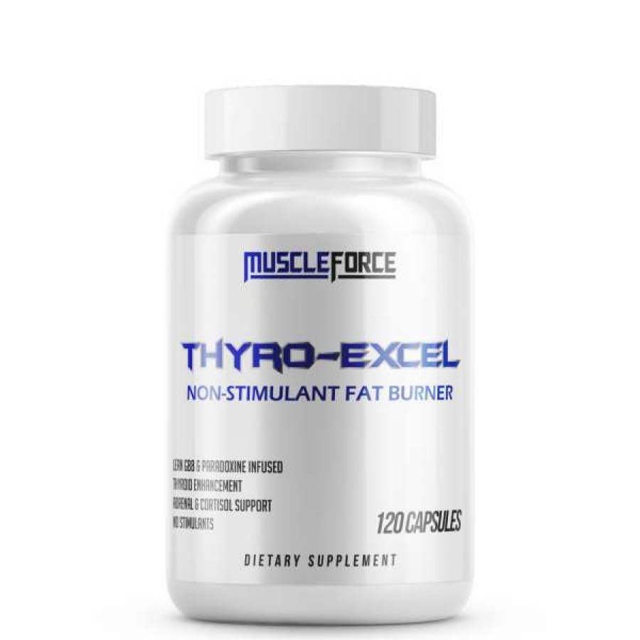 Fat Burners * | Best Pirce Muscleforce Thyro-Excel 120 Caps