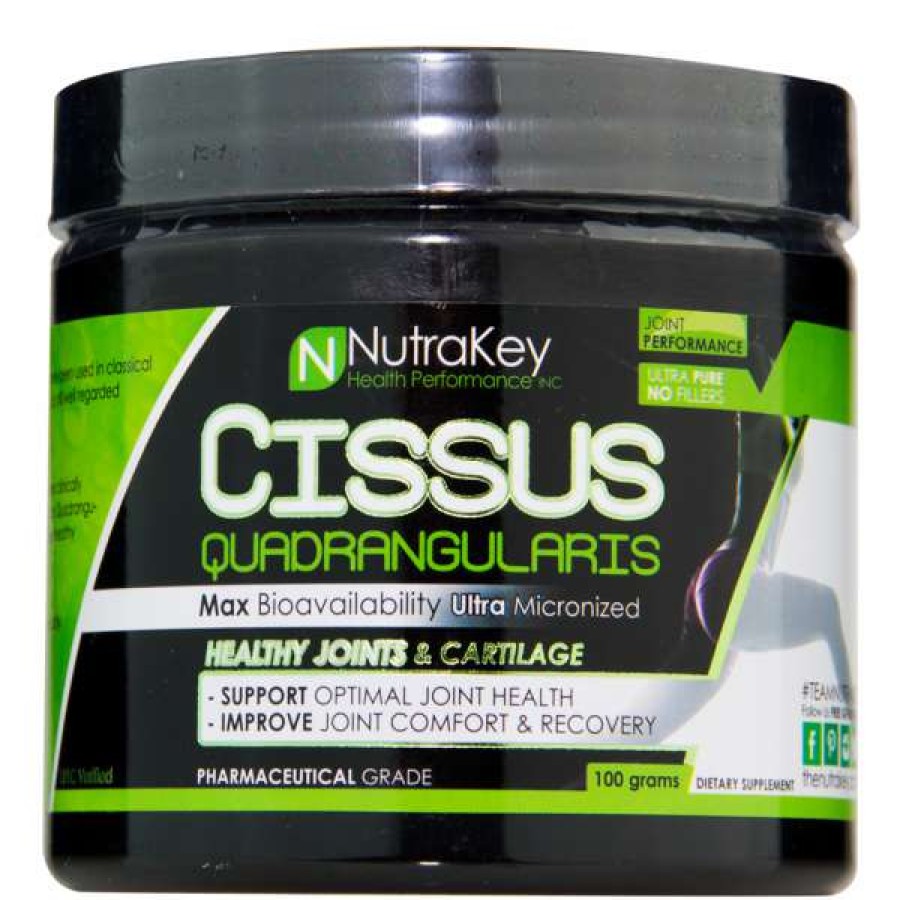 Vitamins & Minerals * | Best Deal Vitamins & Minerals Nutrakey Cissus Quadrangularis Powder (100G)