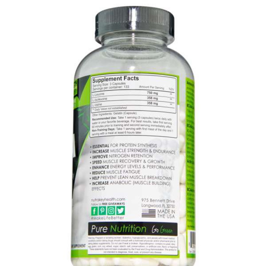 Amino Acids / Intraworkout * | Cheap Nutrakey Bcaa 1500