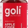 Vitamins & Minerals * | Outlet Goli Nutrition Apple Cider Vinegar Gummies (60 Pieces) Vitamins & Minerals