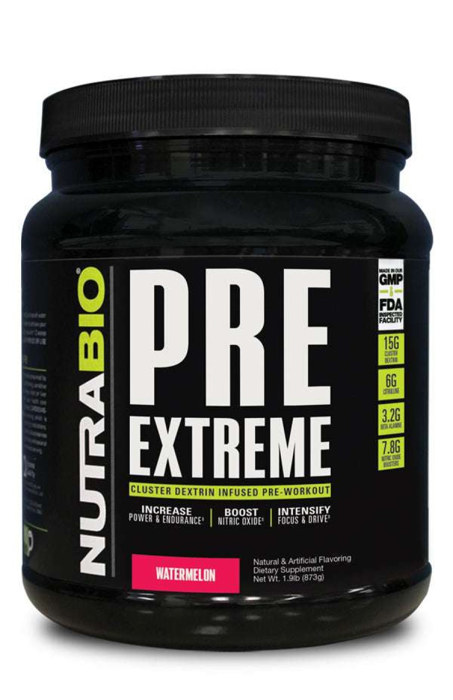 Pre-Workout * | Flash Sale Nutrabio Pre Extreme Pre-Workout